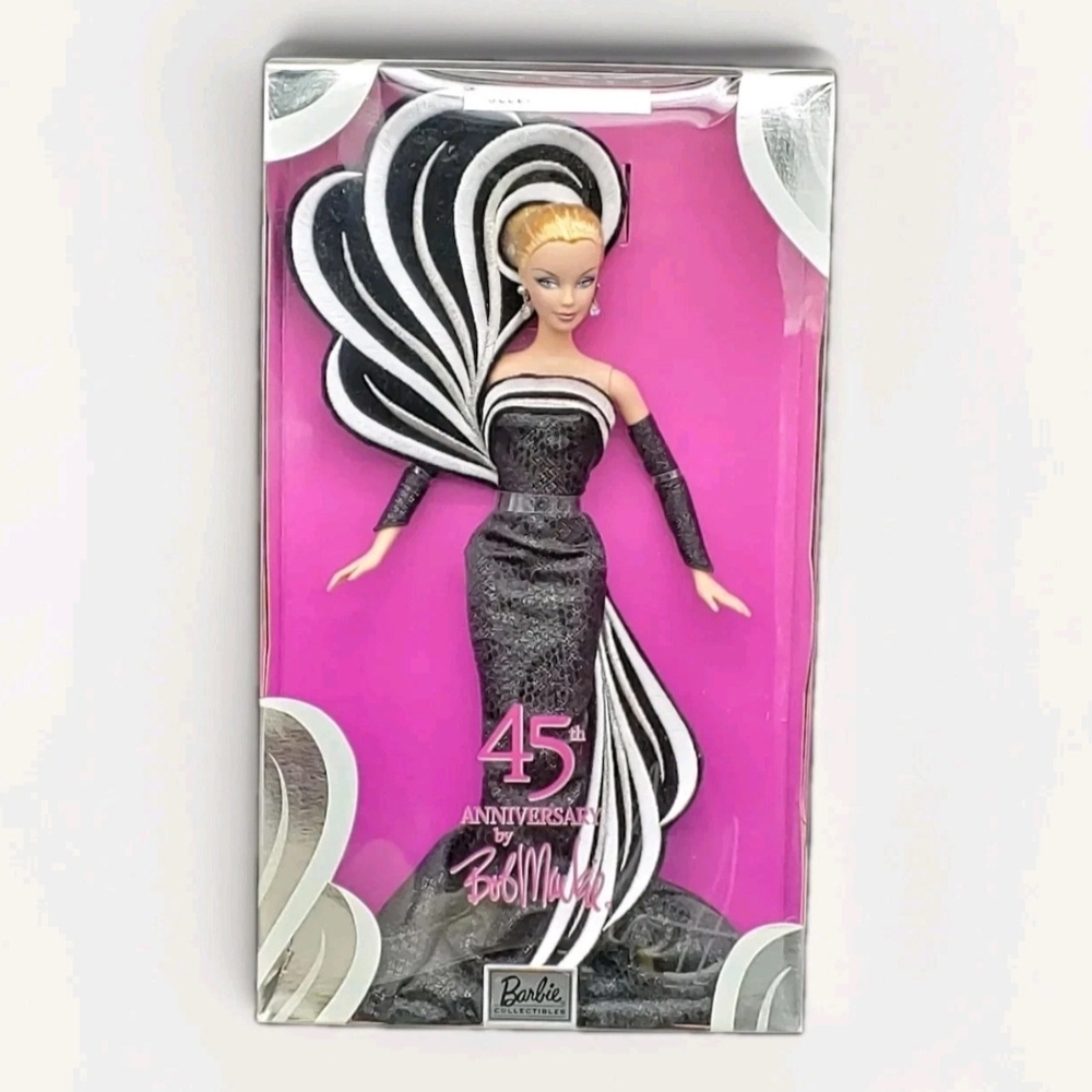 45th Anniversary Iconic Barbie Doll by Bob Mackie - 2003 Collector's Edition Toy